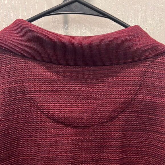 Haggar Men’s Shirt - pullover - XL - polyester- Red/Black - Picture 8 of 9